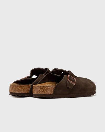 Boston Birks Suede slippers - Mocha