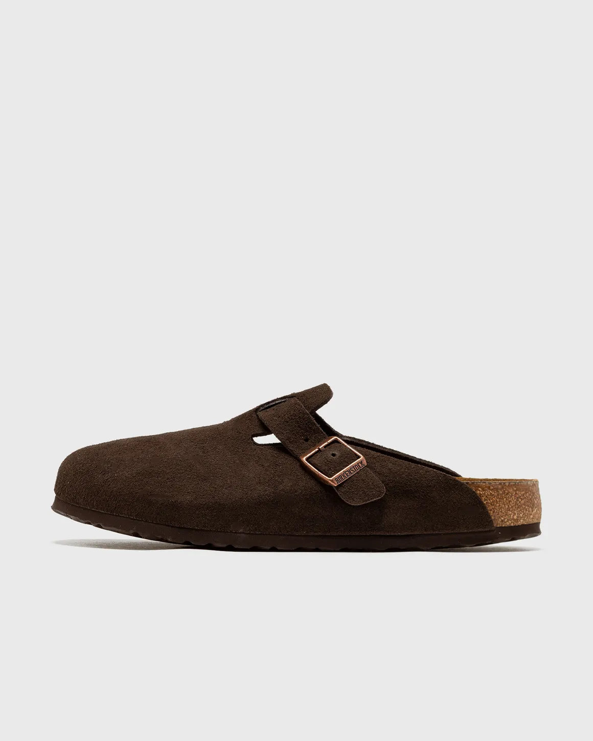 Boston Birks Suede slippers - Mocha