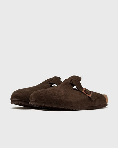 Boston Birks Suede slippers - Mocha