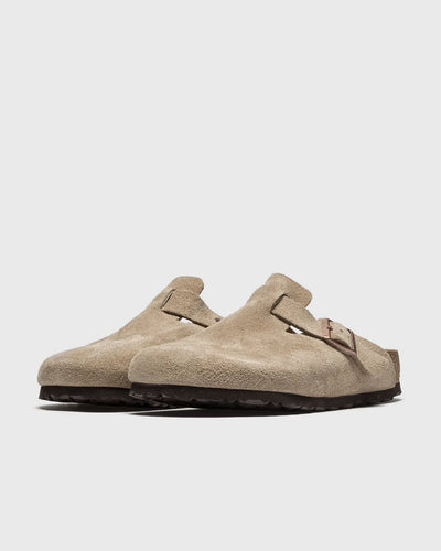Boston Birks Suede slippers - Mocha