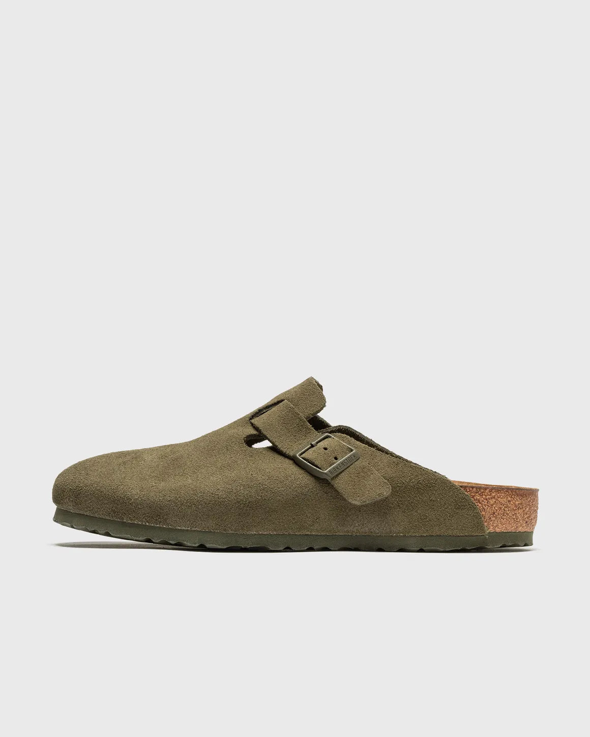 Boston Birks Suede slippers - Mocha